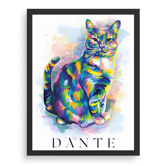 Custom Pet Portrait - Pop Art Style