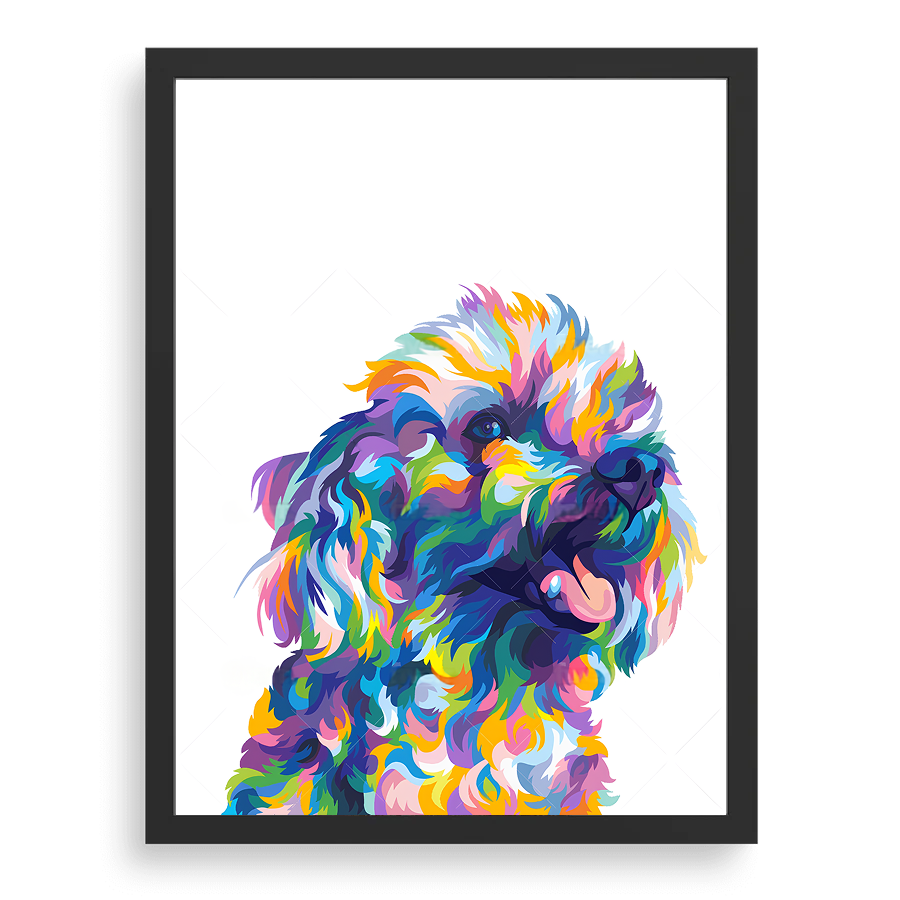 Custom Pet Portrait - Pop Art Style