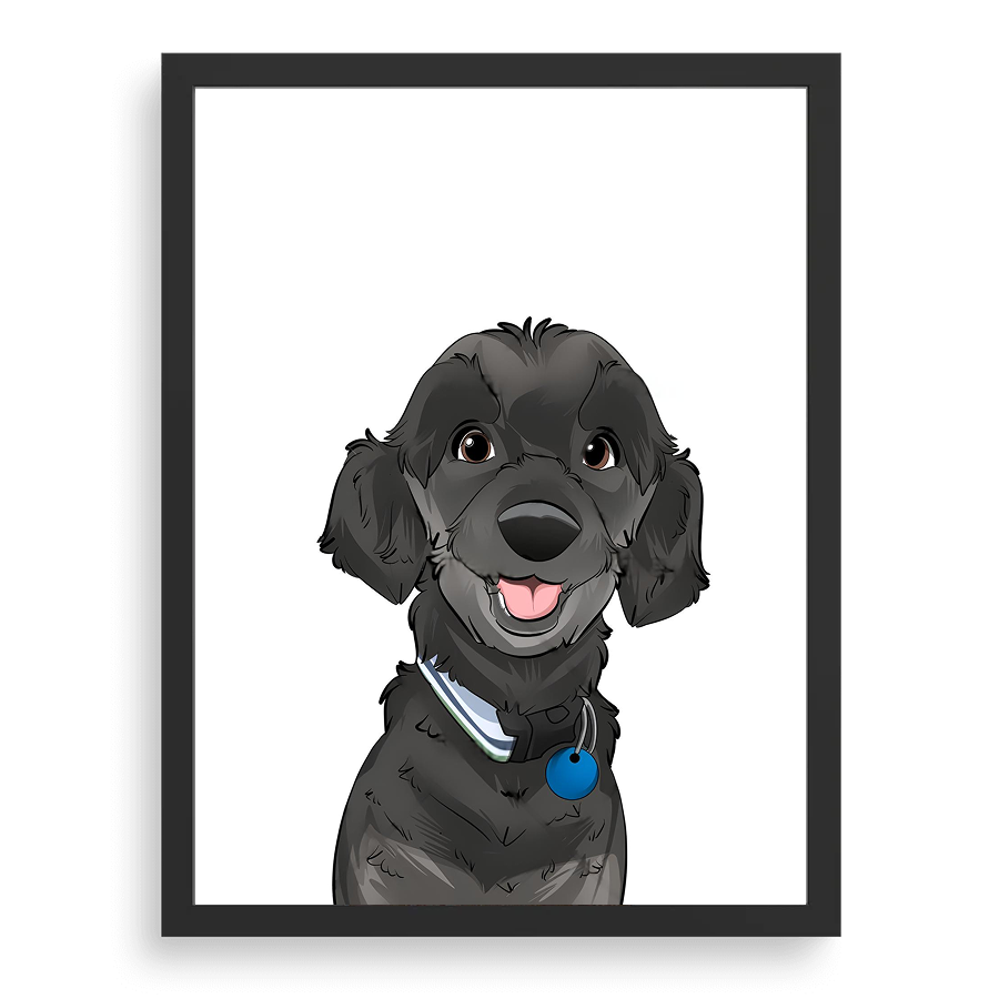 Custom Pet Portrait - Disney Art Style