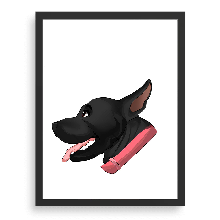 Custom Pet Portrait - Disney Art Style