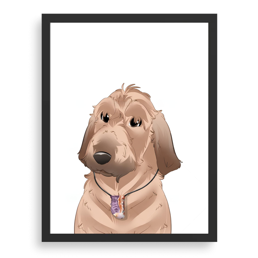 Custom Pet Portrait - Disney Art Style