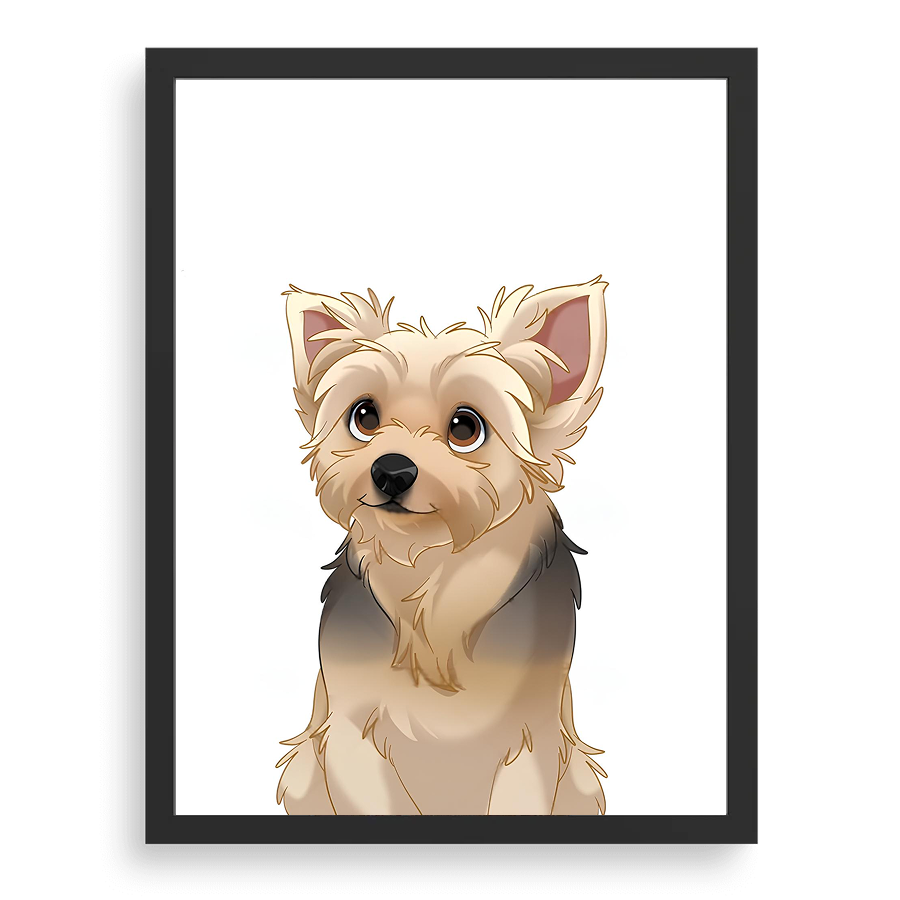 Custom Pet Portrait - Disney Art Style
