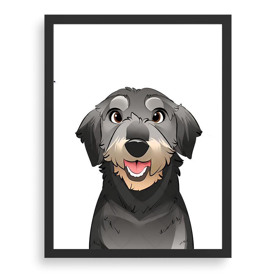 Custom Pet Portrait - Disney Art Style